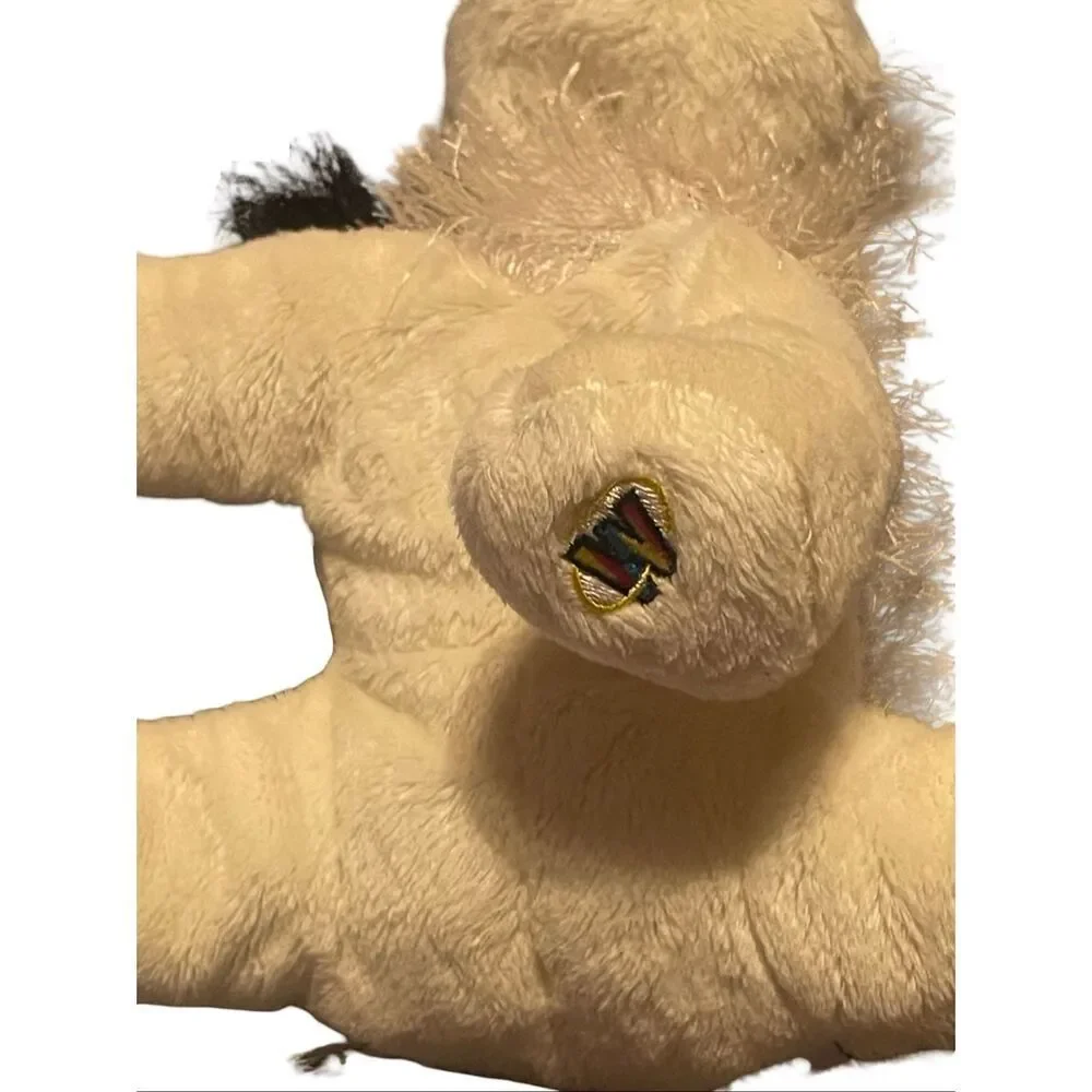 GANZ Kids Black & White Webkinz Lil'Kinz Cheeky Dog Plush Stuffed Animal Toy OS